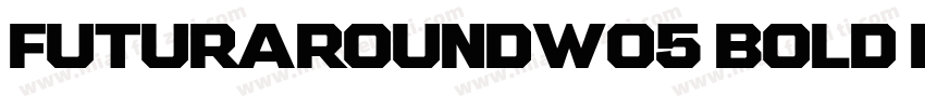 FuturaRoundW05 Bold Regular字体转换